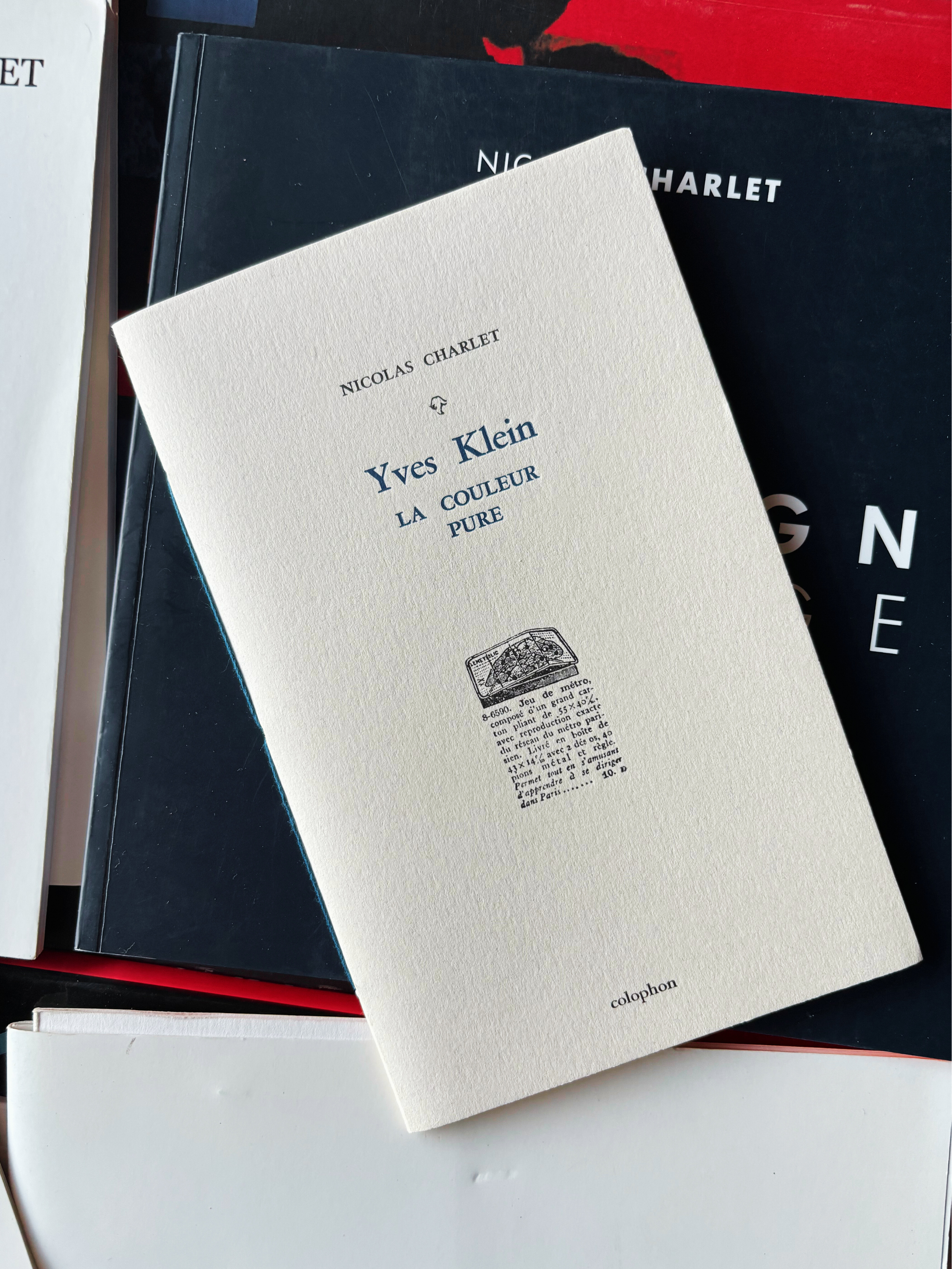 Livre "La couleur pure" de Nicolas Charlet