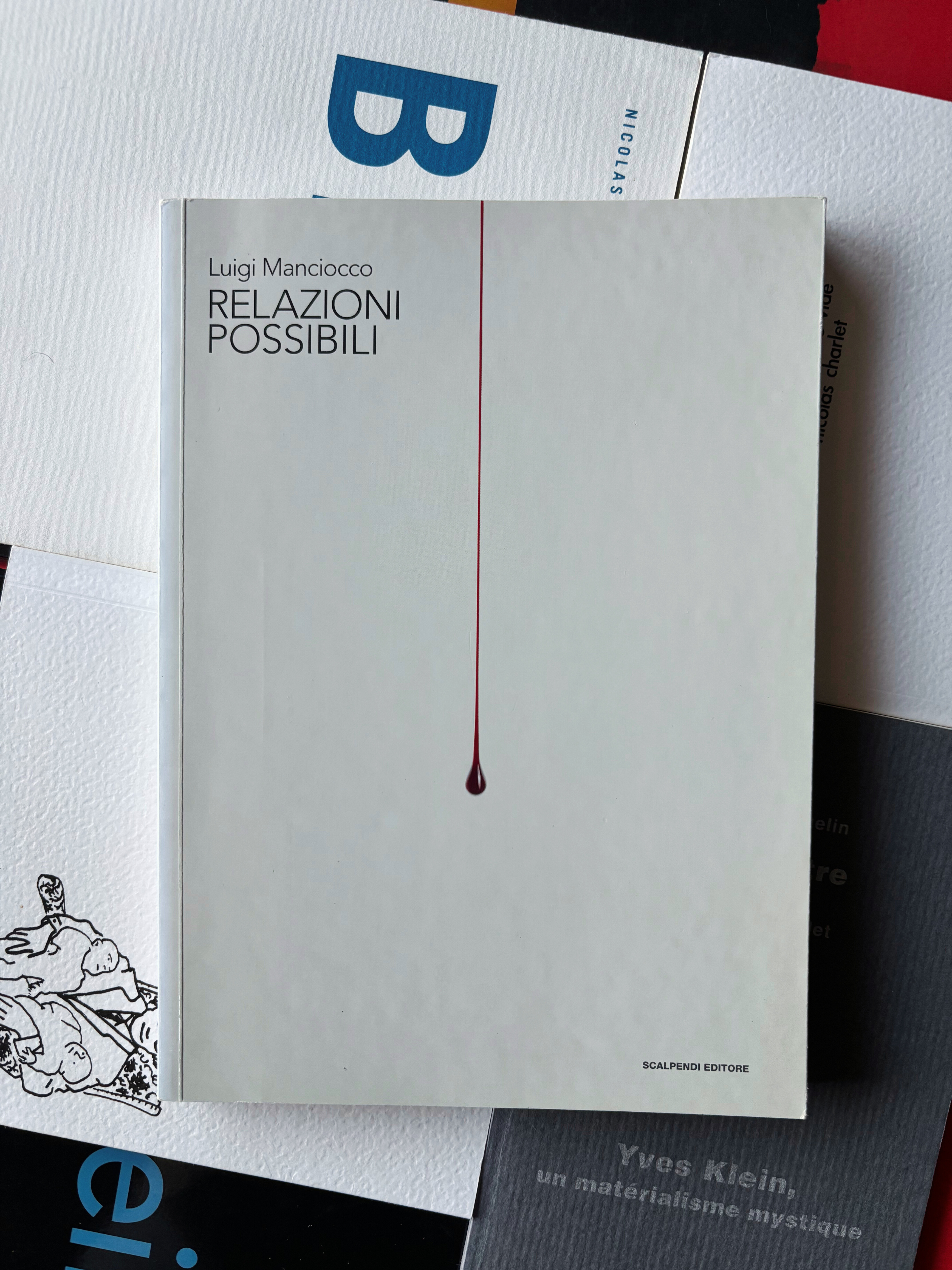 Livre "Relazioni possibili" co-écrit par Nicolas Charlet