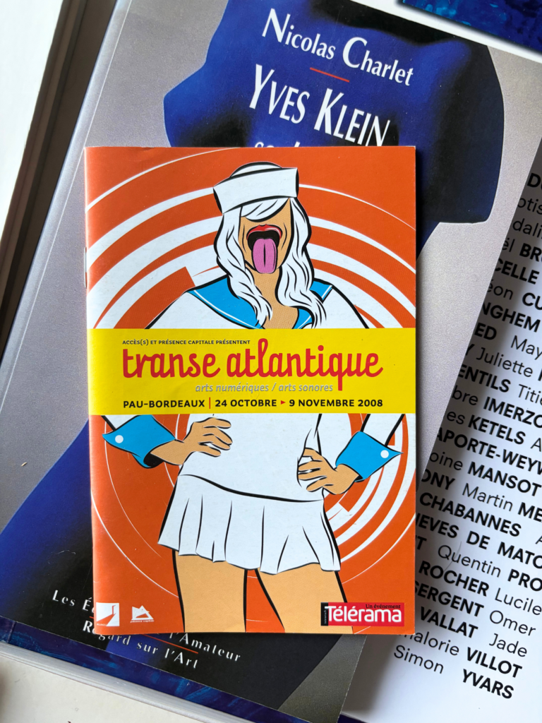 Catalogue du festival d'arts trans atlantique. Commissariat d'exposition : Nicolas Charlet