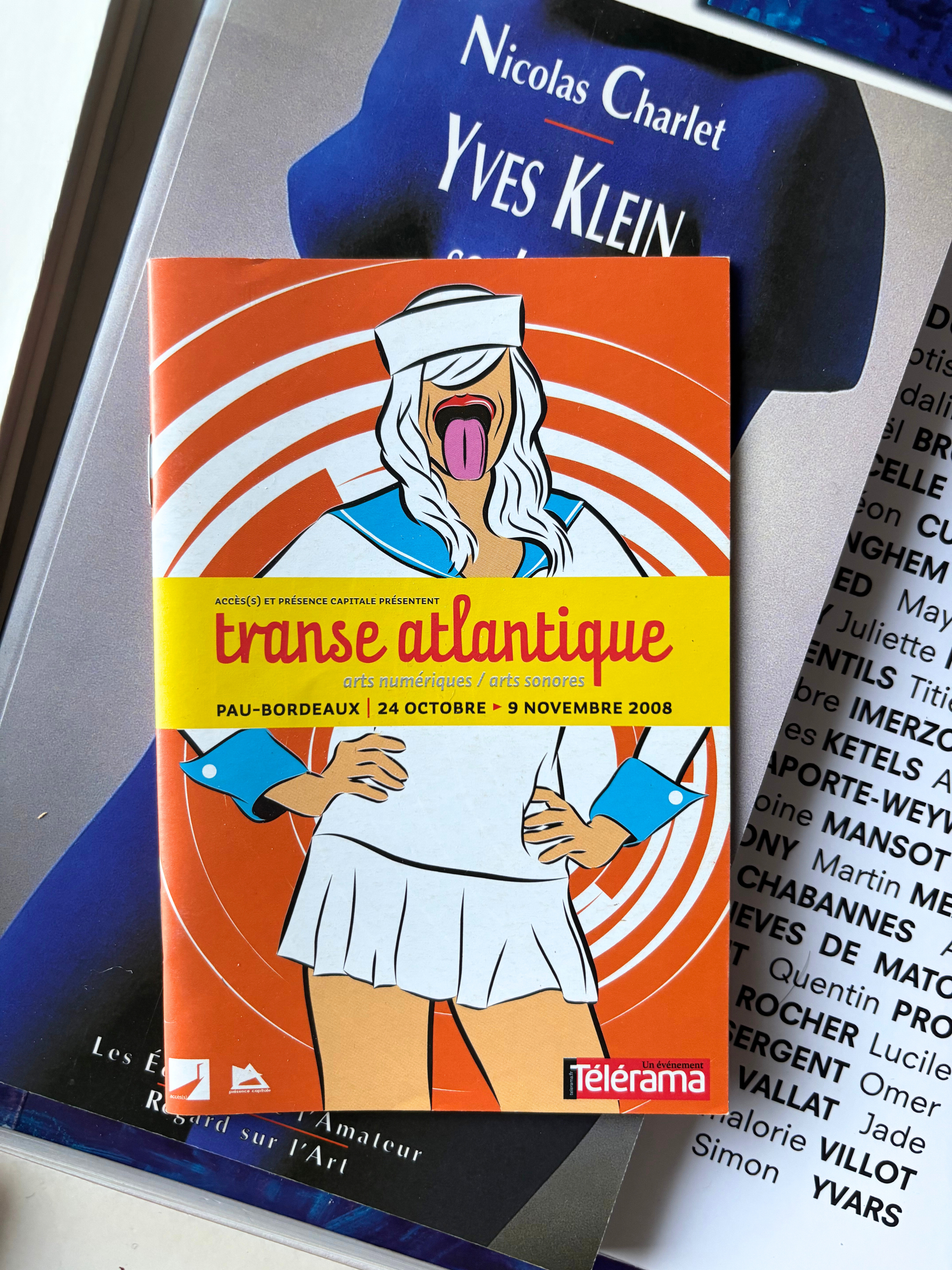 Catalogue du festival d'arts trans atlantique. Commissariat d'exposition : Nicolas Charlet